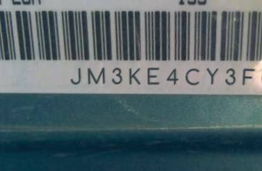 VIN prefix JM3KE4CY3F05