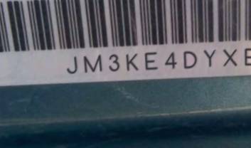 VIN prefix JM3KE4DYXE04