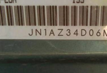 VIN prefix JN1AZ34D06M3