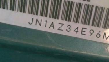 VIN prefix JN1AZ34E96M3