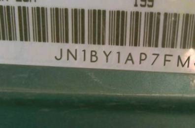VIN prefix JN1BY1AP7FM5