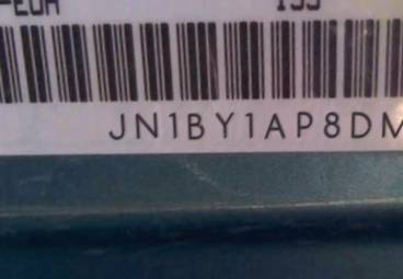 VIN prefix JN1BY1AP8DM5