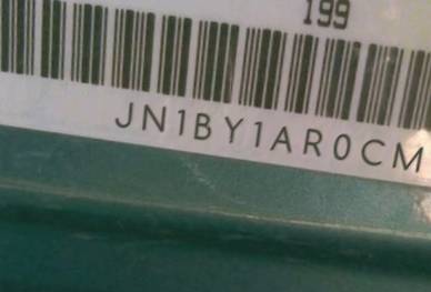 VIN prefix JN1BY1AR0CM3