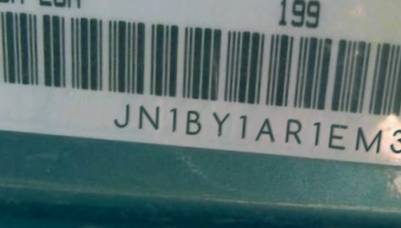 VIN prefix JN1BY1AR1EM3