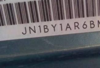 VIN prefix JN1BY1AR6BM3