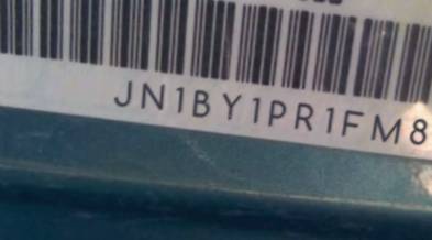 VIN prefix JN1BY1PR1FM8