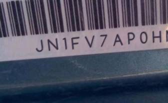 VIN prefix JN1FV7AP0HM8