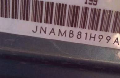 VIN prefix JNAMB81H99AK