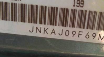 VIN prefix JNKAJ09F69M9