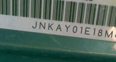 VIN prefix JNKAY01E18M6