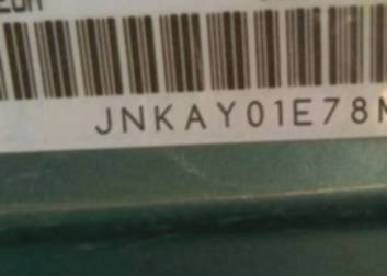 VIN prefix JNKAY01E78M6