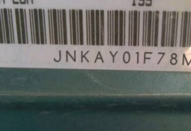 VIN prefix JNKAY01F78M6