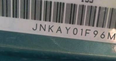 VIN prefix JNKAY01F96M2