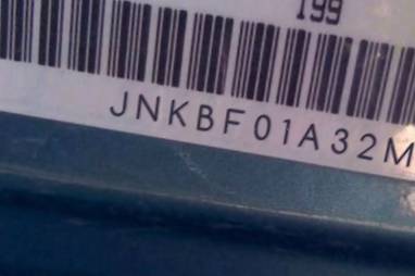 VIN prefix JNKBF01A32M0