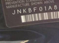 VIN prefix JNKBF01A82M0