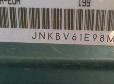 VIN prefix JNKBV61E98M2