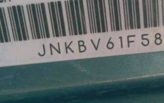 VIN prefix JNKBV61F58M2