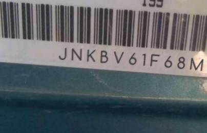 VIN prefix JNKBV61F68M2