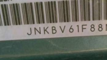 VIN prefix JNKBV61F88M2