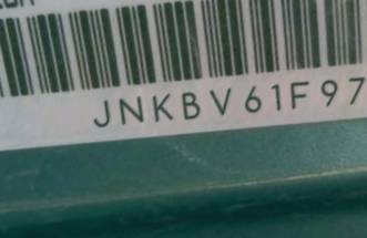 VIN prefix JNKBV61F97M8