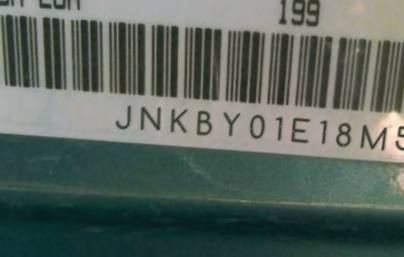 VIN prefix JNKBY01E18M5