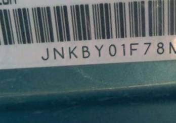 VIN prefix JNKBY01F78M5