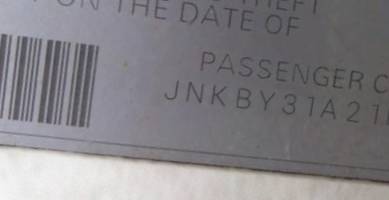 VIN prefix JNKBY31A21M1