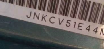 VIN prefix JNKCV51E44M6