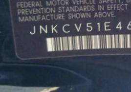 VIN prefix JNKCV51E46M5