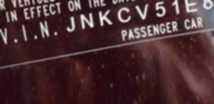 VIN prefix JNKCV51E83M0