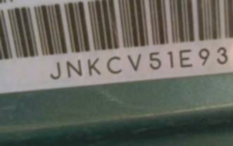 VIN prefix JNKCV51E93M3