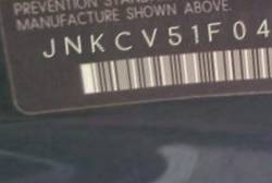 VIN prefix JNKCV51F04M7