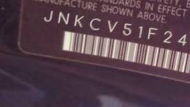 VIN prefix JNKCV51F24M7