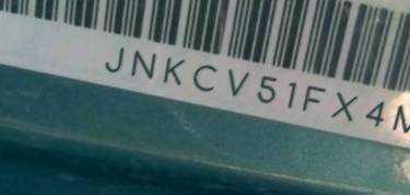 VIN prefix JNKCV51FX4M7