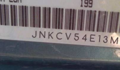 VIN prefix JNKCV54E13M2