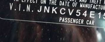 VIN prefix JNKCV54E15M4