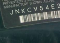 VIN prefix JNKCV54E23M2