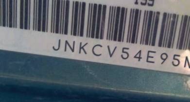 VIN prefix JNKCV54E95M4
