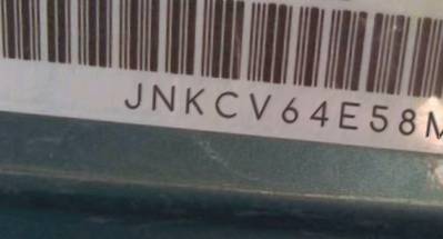 VIN prefix JNKCV64E58M1