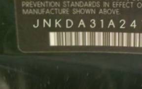 VIN prefix JNKDA31A24T2