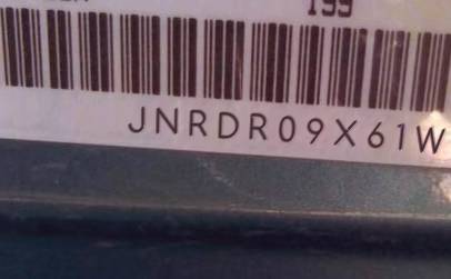 VIN prefix JNRDR09X61W2