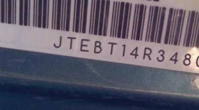VIN prefix JTEBT14R3480