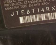 VIN prefix JTEBT14RX300