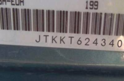 VIN prefix JTKKT6243400