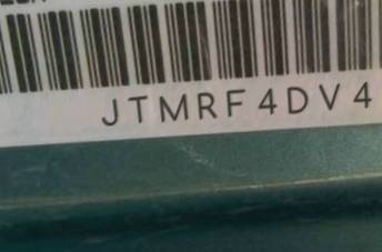 VIN prefix JTMRF4DV4C50