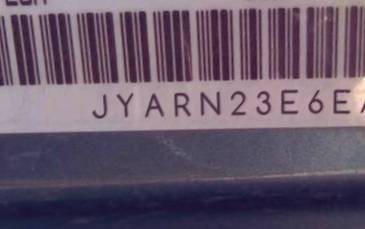 VIN prefix JYARN23E6EA0