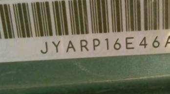 VIN prefix JYARP16E46A0