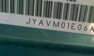 VIN prefix JYAVM01E06A0