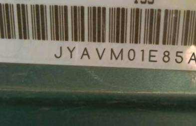 VIN prefix JYAVM01E85A0