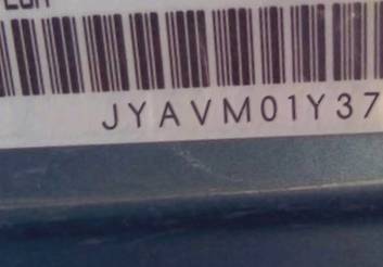 VIN prefix JYAVM01Y37A0